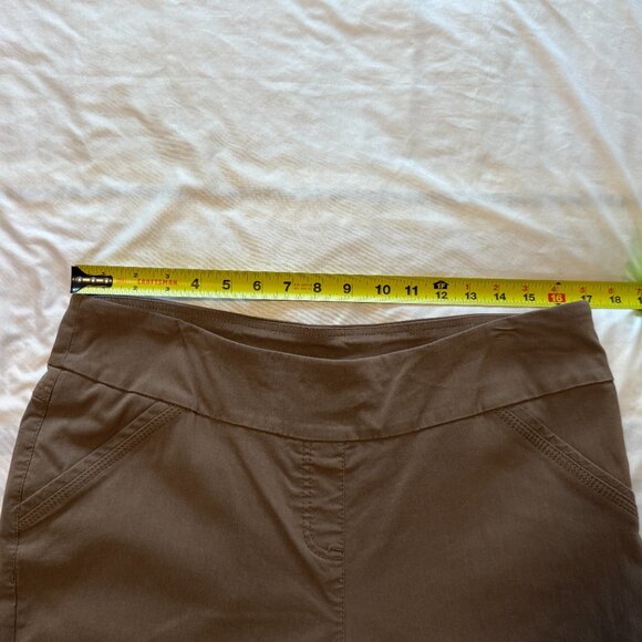 Westbound Dark Tan Bootcut Dress Pants with Tummy Control sz 16 EUC - Picture 8 of 10